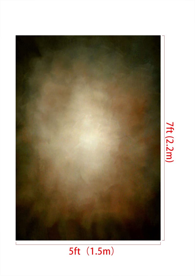 Kate Abstract Photography Backdrops Portrait Phoro Backdrops for Headshot Brown Portrait Photography Studio Props, 5x7ft - Image 2